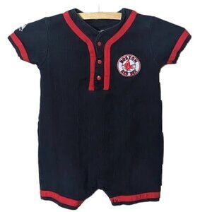 Vintage Boston Red Sox Baby One Piece Baseball Majestic 18 Months